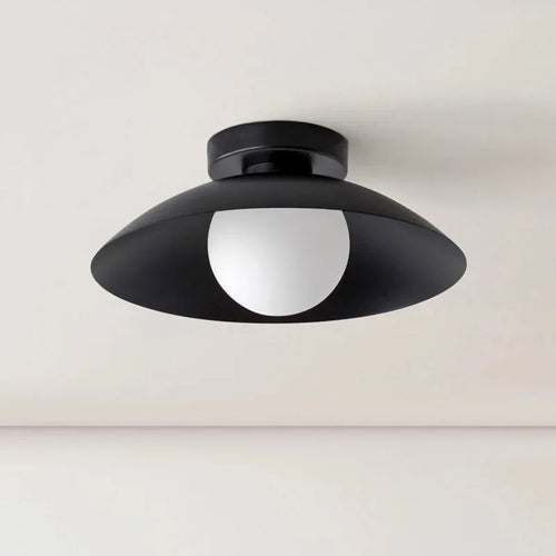 Plafonniers LED nordiques lampes d'abat-jour en métal coloré pour chambre salon vestiaire couloir allée entrée balcon lumière
