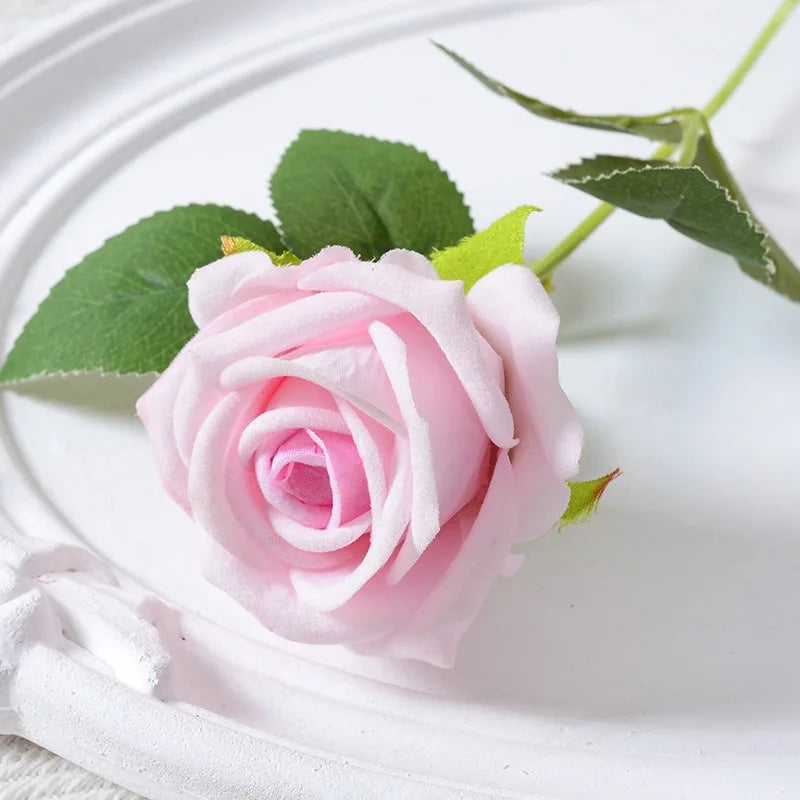 lot de 100 roses artificielles pour décoration mariage fête - vue 8 sur 18
