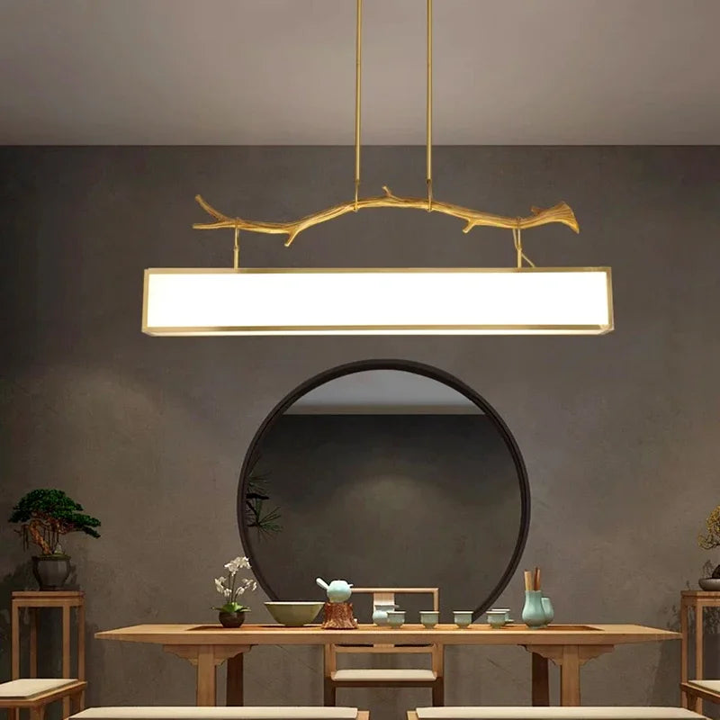 lustre led moderne suspension pour éclairage intérieur - vue 6 sur 9