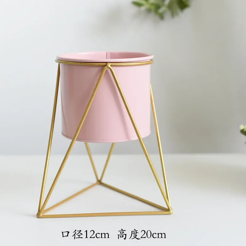 support en fer forgé pour plantes et fleurs d'intérieur élégant - vue 17 sur 18