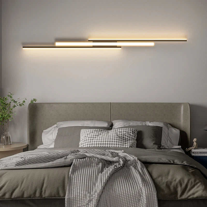 Minimalist decorative LED wall light, perfect for sofa and hallway - vue 6 sur 10