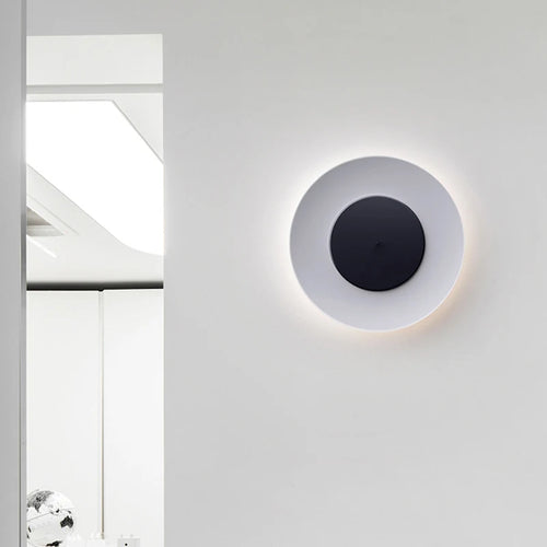 Modern designer round ceiling light nordic minimalist - vue 6 sur 10