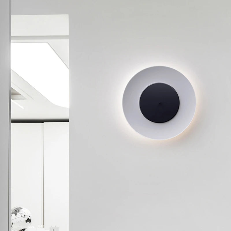 Modern designer round ceiling light nordic minimalist - vue 6 sur 10