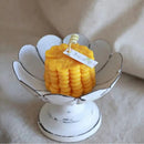 Short / Tall Corn Scented Candle Natural Flameless Soy Wax Essential Oil Fragrance Candles for Aromatherapy, Stress Relief