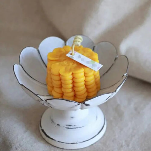 Short / Tall Corn Scented Candle Natural Flameless Soy Wax Essential Oil Fragrance Candles for Aromatherapy, Stress Relief - vue 4 sur 5