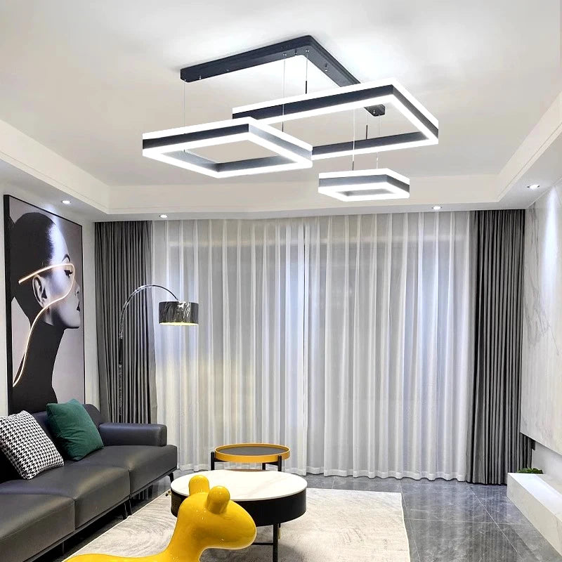 suspension moderne led pour éclairage intérieur - vue 4 sur 10