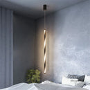 Nordic minimalist pendant light creative long line design