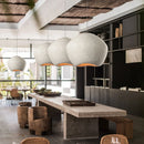 lustre led style nordique wabi sabi pour restaurant et bar