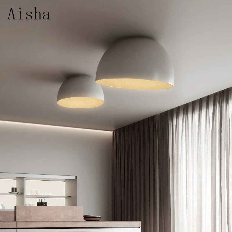 plafonnier nordique en fer forgé design italien pour intérieur décoratif - vue 4 sur 10