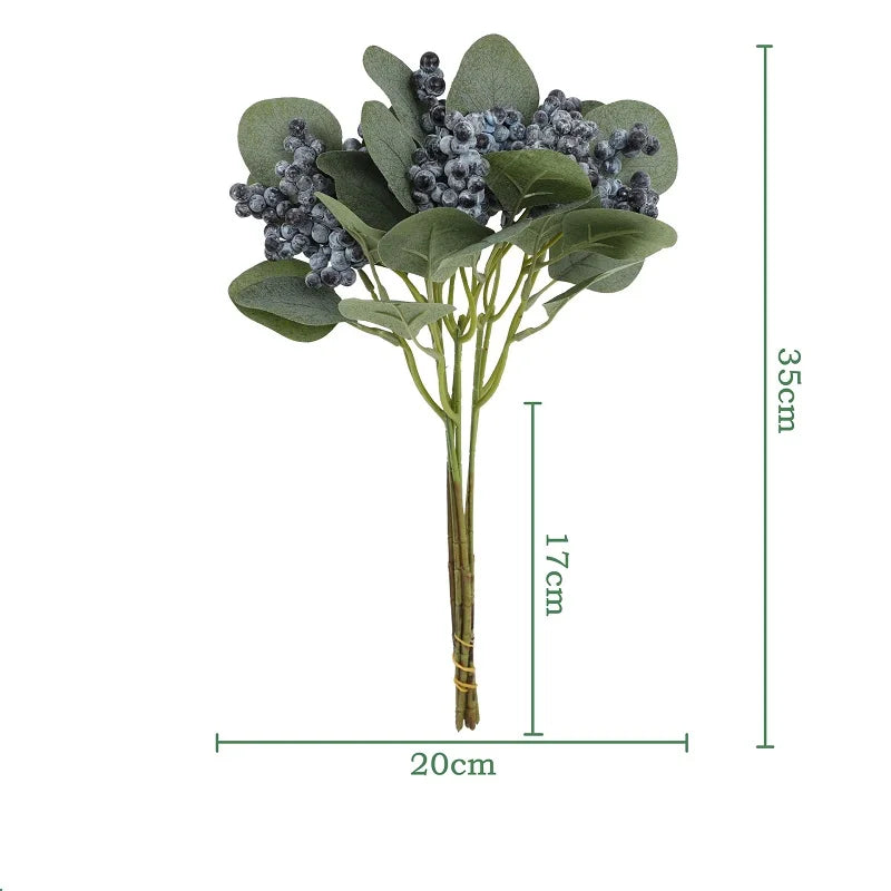 plantes artificielles bouquet décoratif pour mariage et jardin - vue 16 sur 18