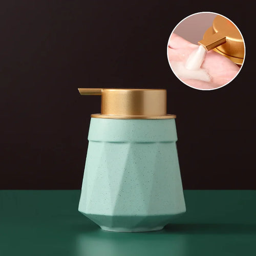 distributeur de savon portable en céramique 400 ml pour soins personnels - vue 24 sur 30