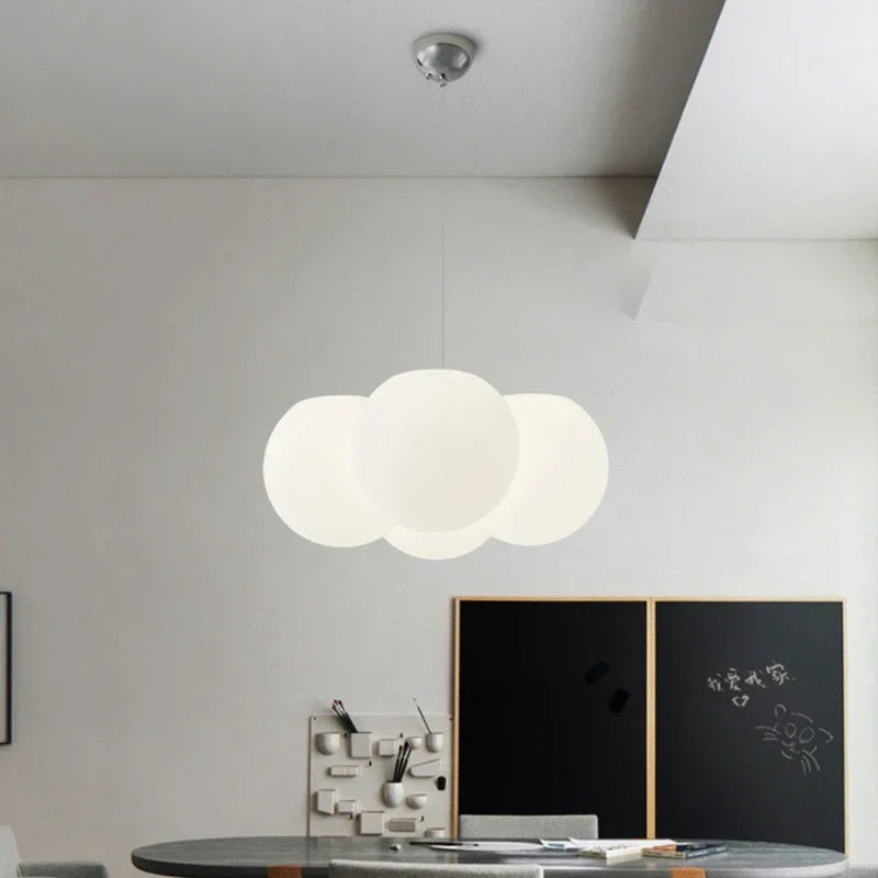 lustre en verre moderne pour décoration intérieure élégante - vue 4 sur 9