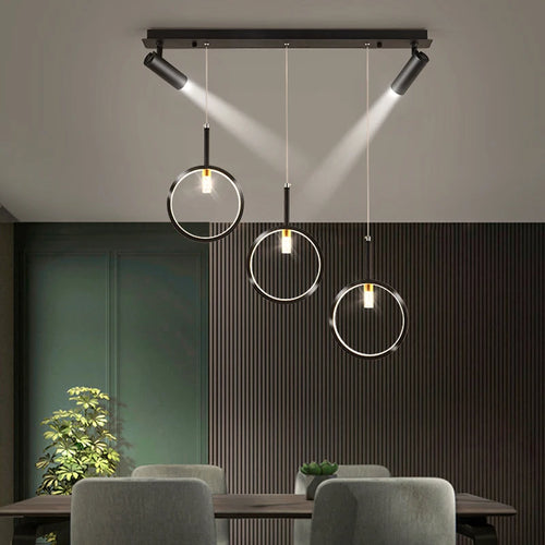 lustre led décoratif pour intérieur éclairage plafond