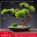 Artificial Simulation of Fake Flowers, Potted Gardens, Balcony Decoration, Bonsai Hotel Garden, Small Flower Pot Decoration