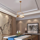 suspension moderne en métal pour décoration intérieure créative