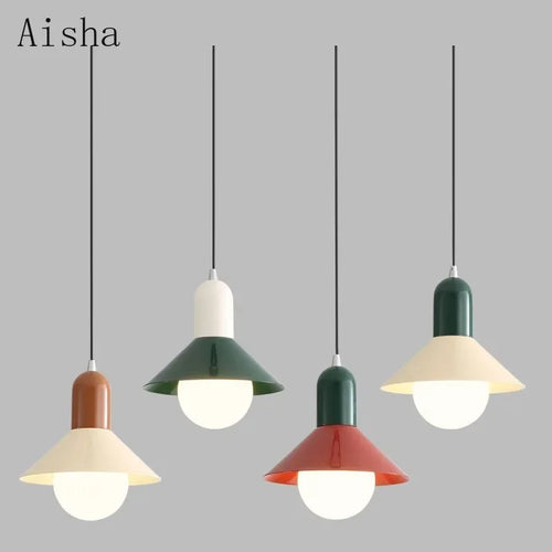 Minimalist LED pendant light for modern interior decor - vue 2 sur 9