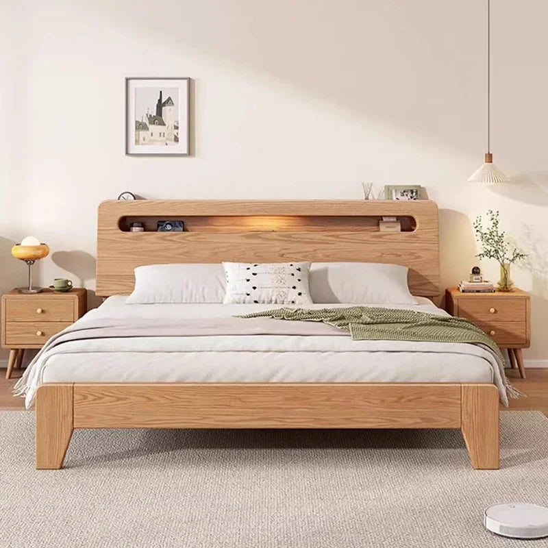 lit princesse king-size design sécurisé avec rangement élégant
