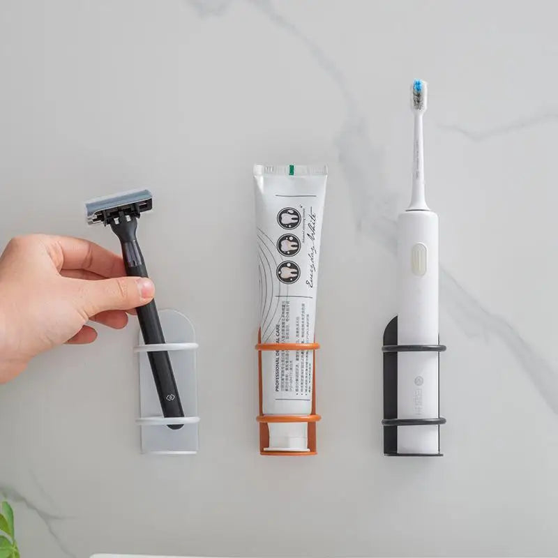support mural pour brosse à dents et rasoir sans perçage