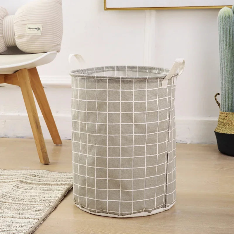 panier à linge portable pour jouets et vêtements étanche - vue 8 sur 8
