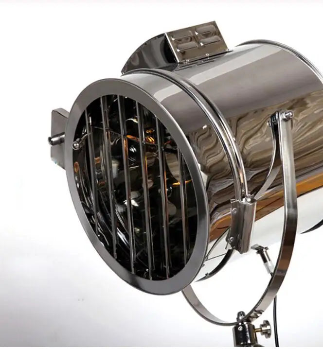 Lampadaire Led industriel américain rétro Vintage avec trépied - vue 8 sur 8