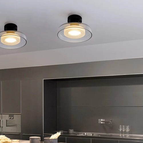applique murale led en forme de bol pour éclairage d'hôtel