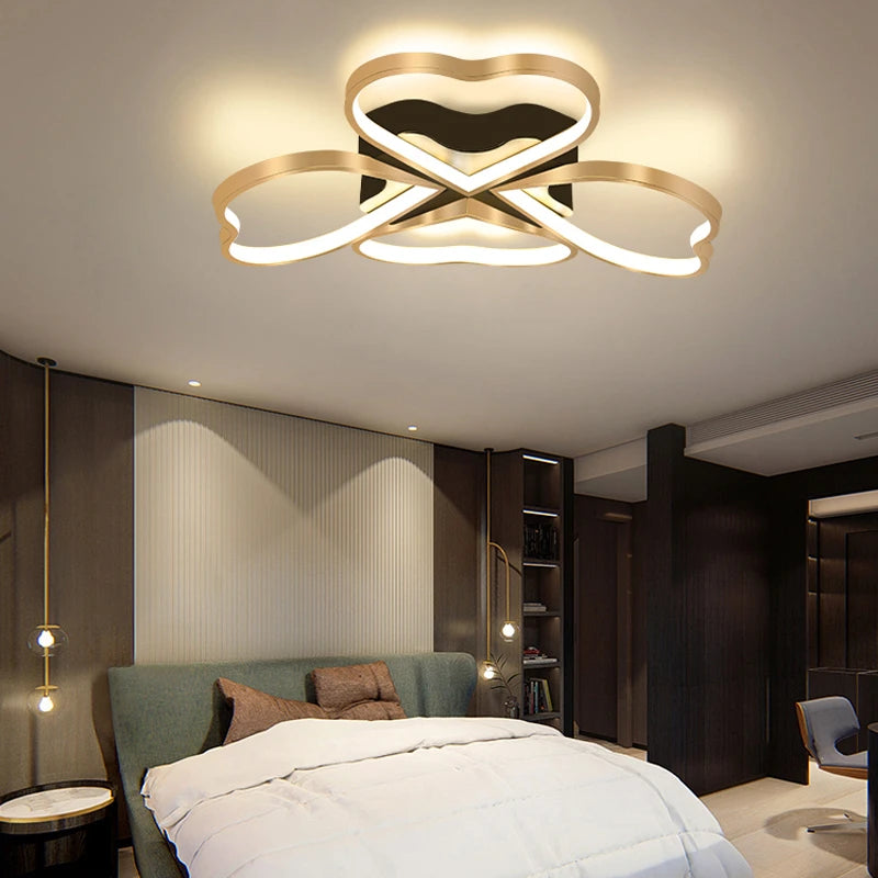 plafonnier led créatif nordique pour éclairage intérieur décoratif - vue 7 sur 8