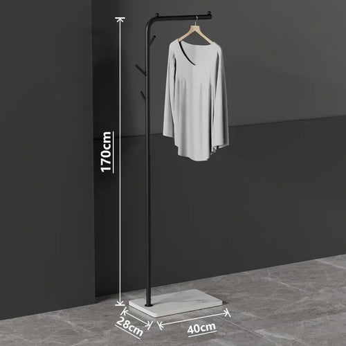porte-vêtements nordique léger et moderne pour rangement élégant