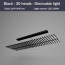 Lustre design LED en baguette lumineuse Bilbao