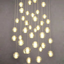 lustre en cristal moderne pour décoration intérieure suspendue