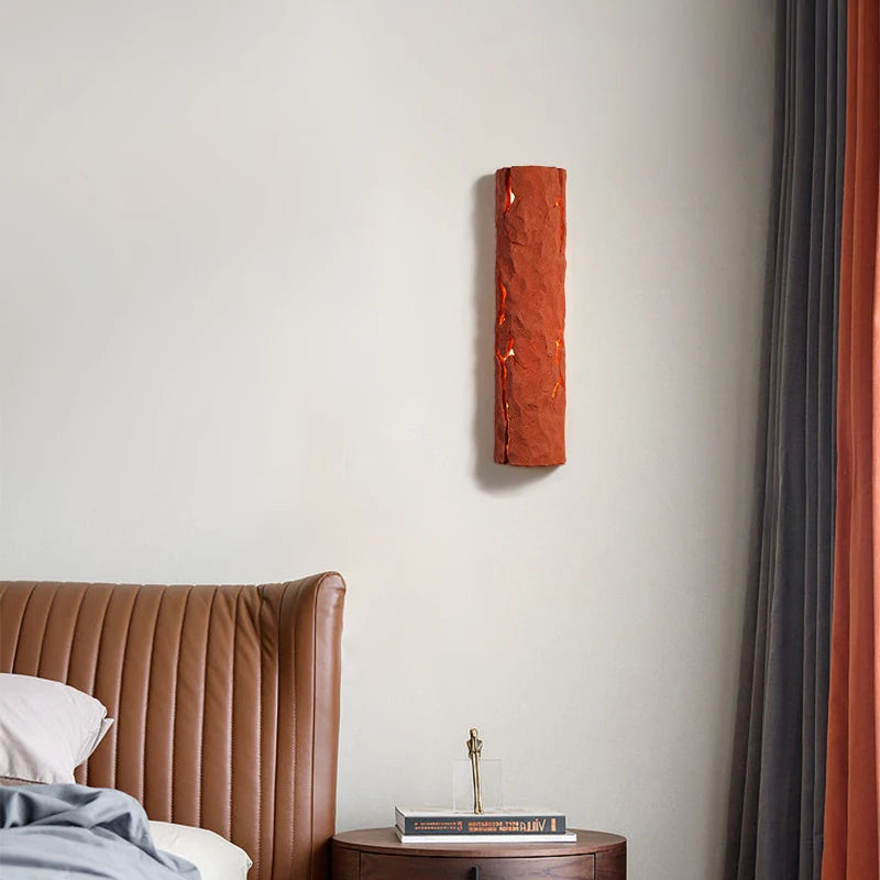 applique murale led design souche d arbre style nordique moderne - vue 5 sur 10