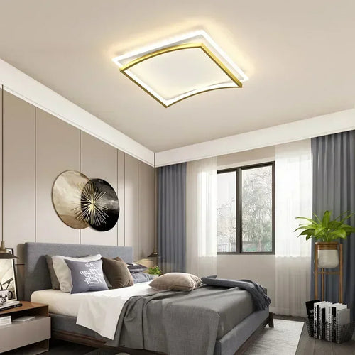 Plafonnier LED nordique pour chambre salon salle à manger étude cuisine plafond Lustre intérieur décor à la maison luminaire Lustre