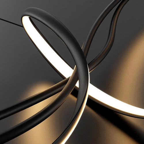 lustre moderne led pour restaurant bar et décoration intérieure