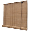 Store enrouleur occultant style naturel pour fenêtre intérieur