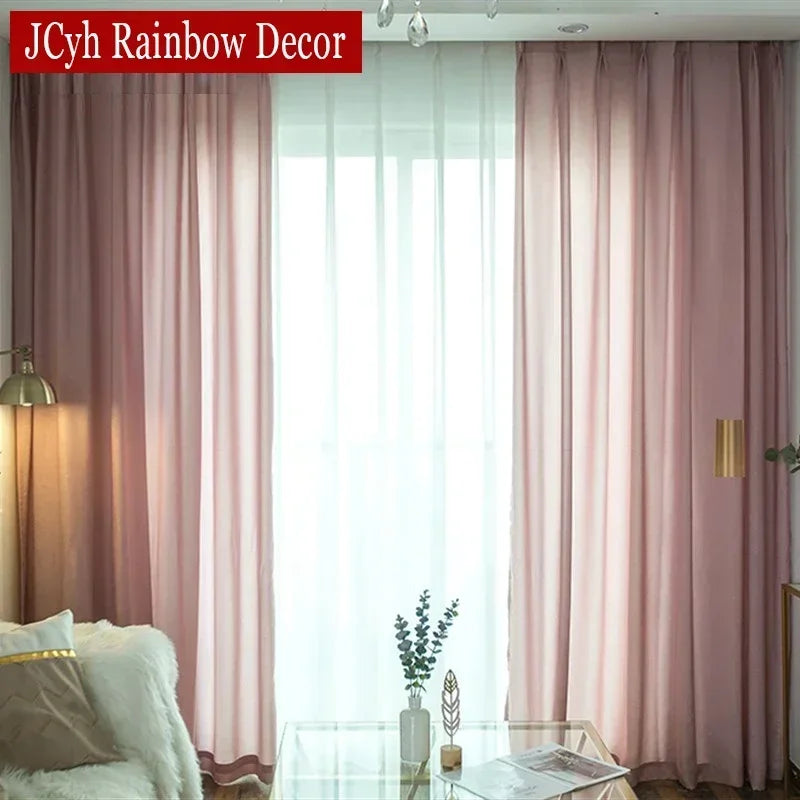 Voilage tulle semi froissé moderne pour salon chambre - vue 3 sur 9