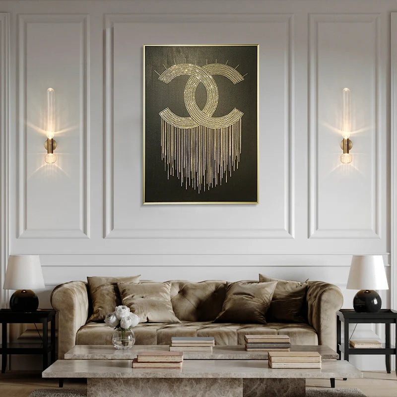 applique murale led en verre design minimaliste style américain - vue 4 sur 8
