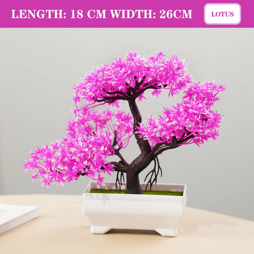 plantes artificielles bonsaï petit arbre décoration intérieure et extérieure - vue 17 sur 32