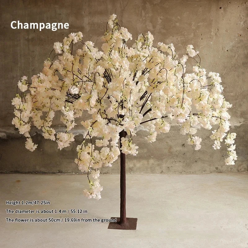 arbre de cerisier artificiel pour décoration festive et événementielle