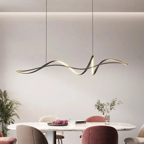 2024 Modern Home Decoration Circular LED Lights, Living Room Chandeliers, Dining Room Chandelier, Indoor Lighting - vue 6 sur 12