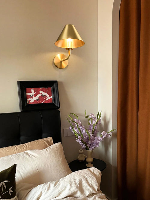 applique murale en cuivre antirouille design minimaliste pour intérieur moderne - vue 3 sur 8