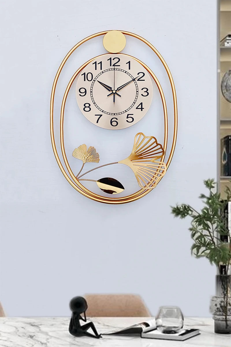 horloge murale moderne de luxe design suspendu décoratif - vue 5 sur 6