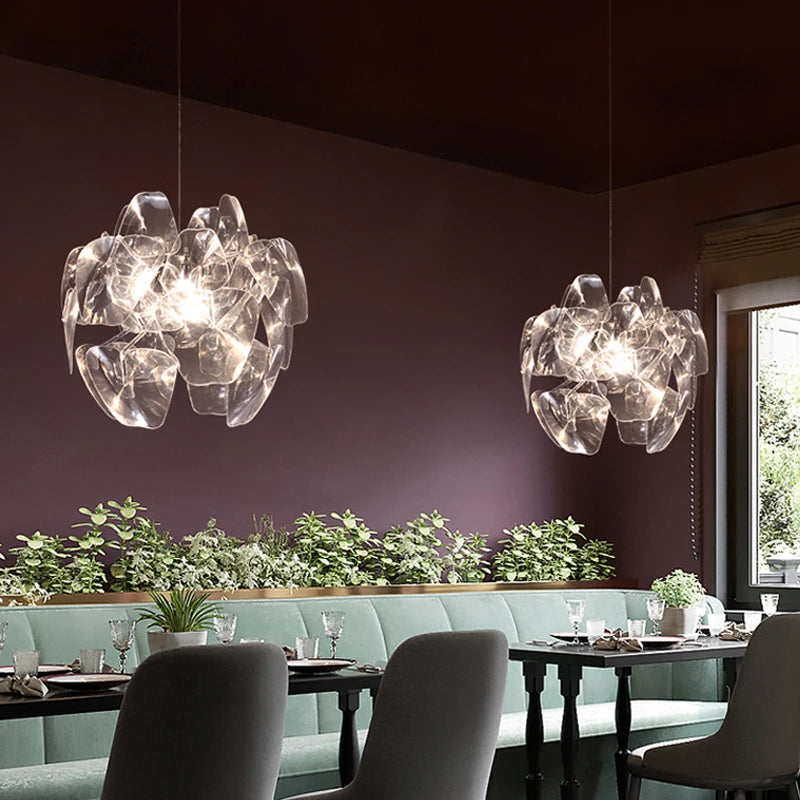 lustre créatif nordique design moderne pour éclairage intérieur - vue 5 sur 8