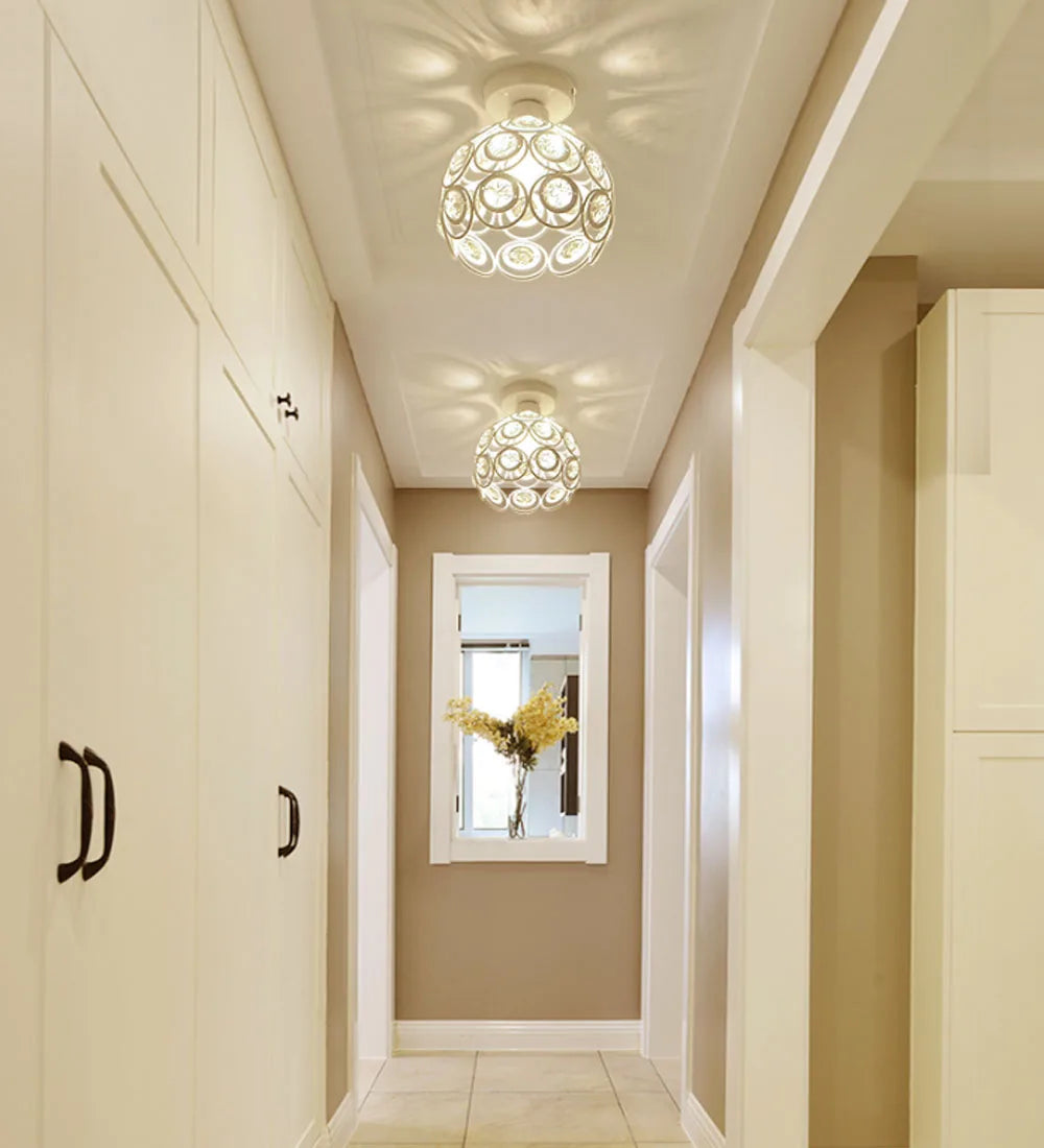 plafonniers modernes en cristal lustre éclairage décoratif pour maison - vue 6 sur 20