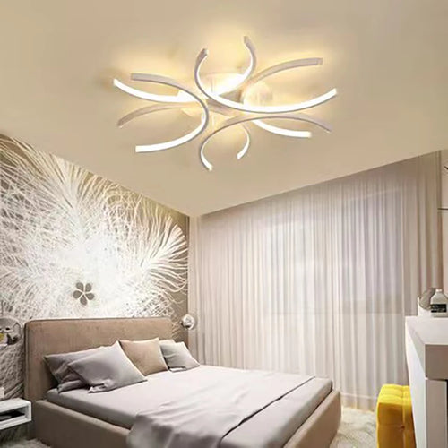 Lustre LED Moderne Nordique Loft Salon Cuisine - vue 5 sur 7