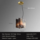 All Copper Living Room Wall Lamp, Modern Luxury Tv Wall Designer Glass Pendant Lamp Minimalist Nordic Bedroom Bedside Lamp