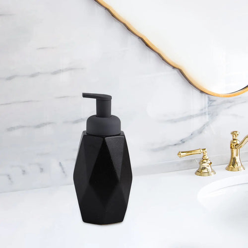 distributeur de savon liquide en céramique réutilisable pour salle de bain - vue 12 sur 12