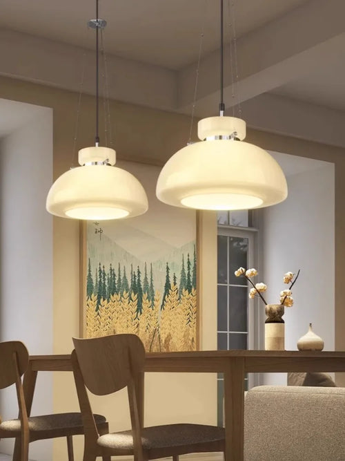 suspension vintage en verre style nordique créatif minimaliste moderne