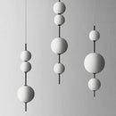 suspension moderne en verre pour décoration intérieure élégante