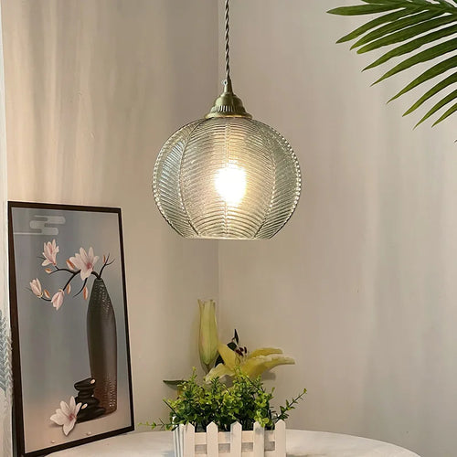 suspension moderne en verre pour éclairage intérieur décoratif