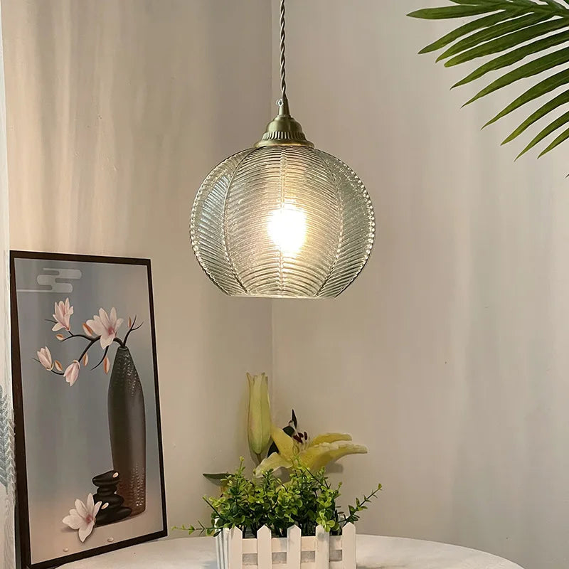 suspension moderne en verre pour éclairage intérieur décoratif - vue 4 sur 8