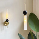 Minimalist nordic luxury Italian marble chandelier